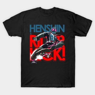 Hen-Shin & Rider Kick Color T-Shirt